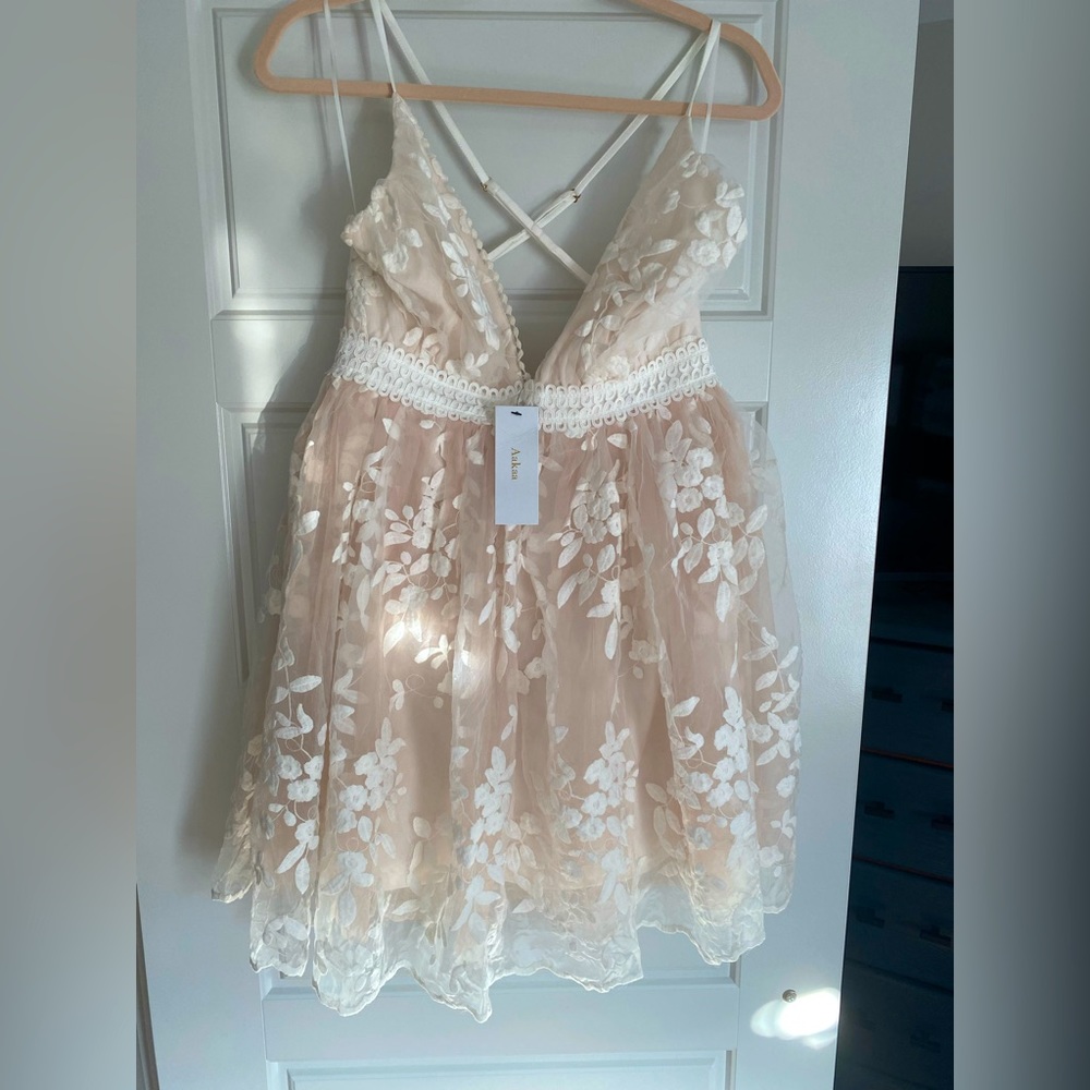 Aakaa Babydoll Dress… perfect for all bridal events!